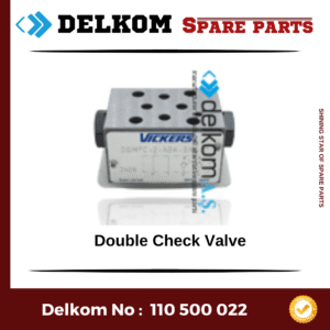 Double Check Valve