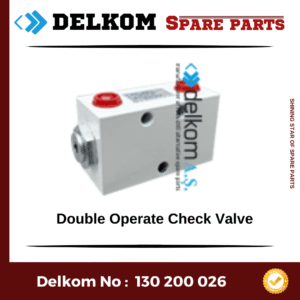 Double Operate Check Valve