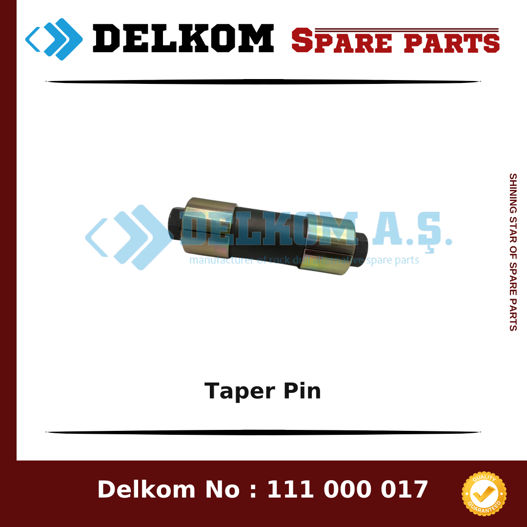 Sandvik Taper Pin 263 781 08 - Drill Rig & Rock Drill Drifters Spare Parts Sandvik Taper Pin spare part, OEM 263 781 08