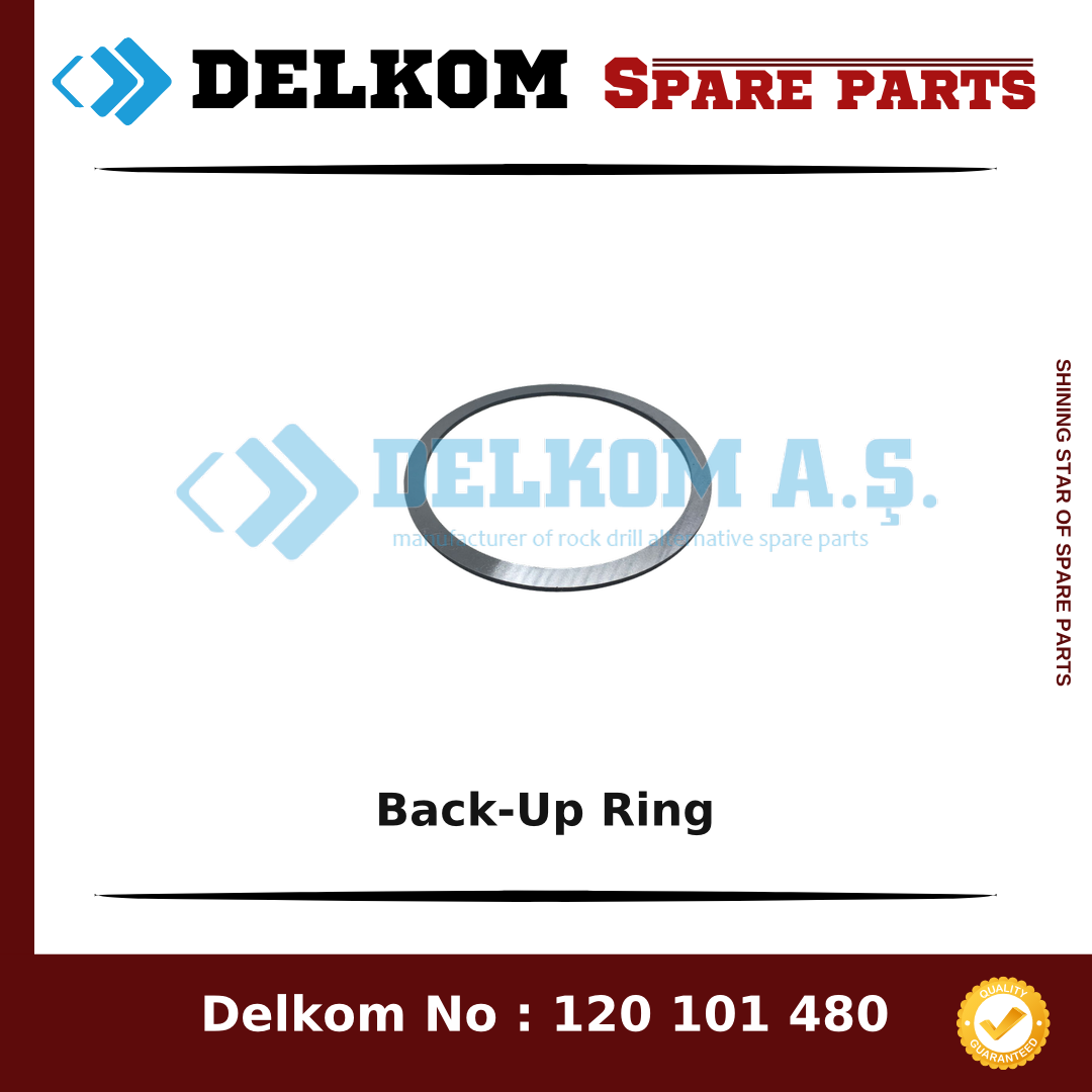 Atlas Copco Back-Up Ring 3161 1233 00 - Drill Rig & Rock Drill Drifters Spare Parts Atlas Copco Back-Up Ring spare part, OEM 3161 1233 00
