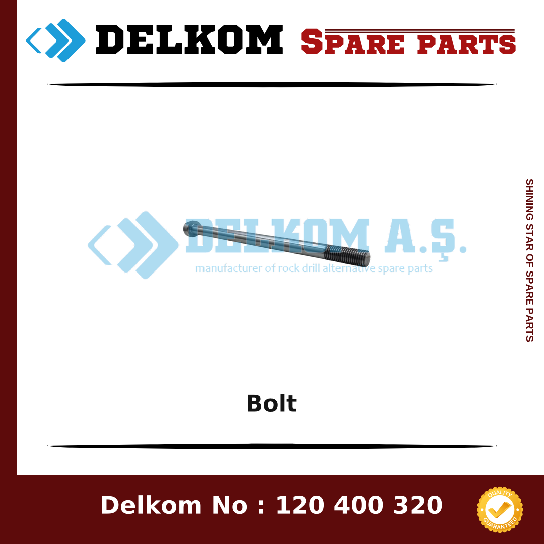Atlas Copco Bolt 3125 3079 00 - Drill Rig & Rock Drill Drifters Spare Parts Atlas Copco Bolt spare part, OEM 3125 3079 00