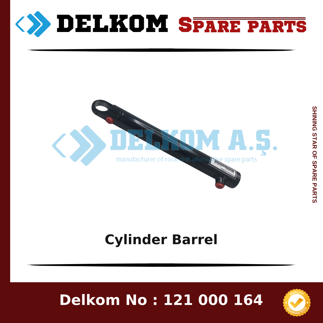 Atlas Copco Cylinder Barrel 121 000 164 - Drill Rig & Rock Drill Drifters Spare Parts Atlas Copco Cylinder Barrel spare part, OEM 121 000 164