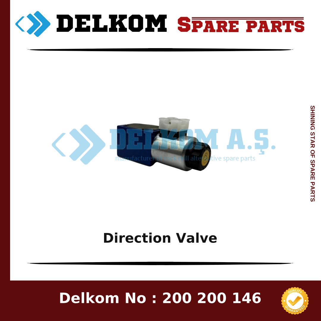 Atlas Copco Direction Valve 3177 3092 09 - Drill Rig & Rock Drill Drifters Spare Parts Atlas Copco Direction Valve spare part, OEM 3177 3092 09