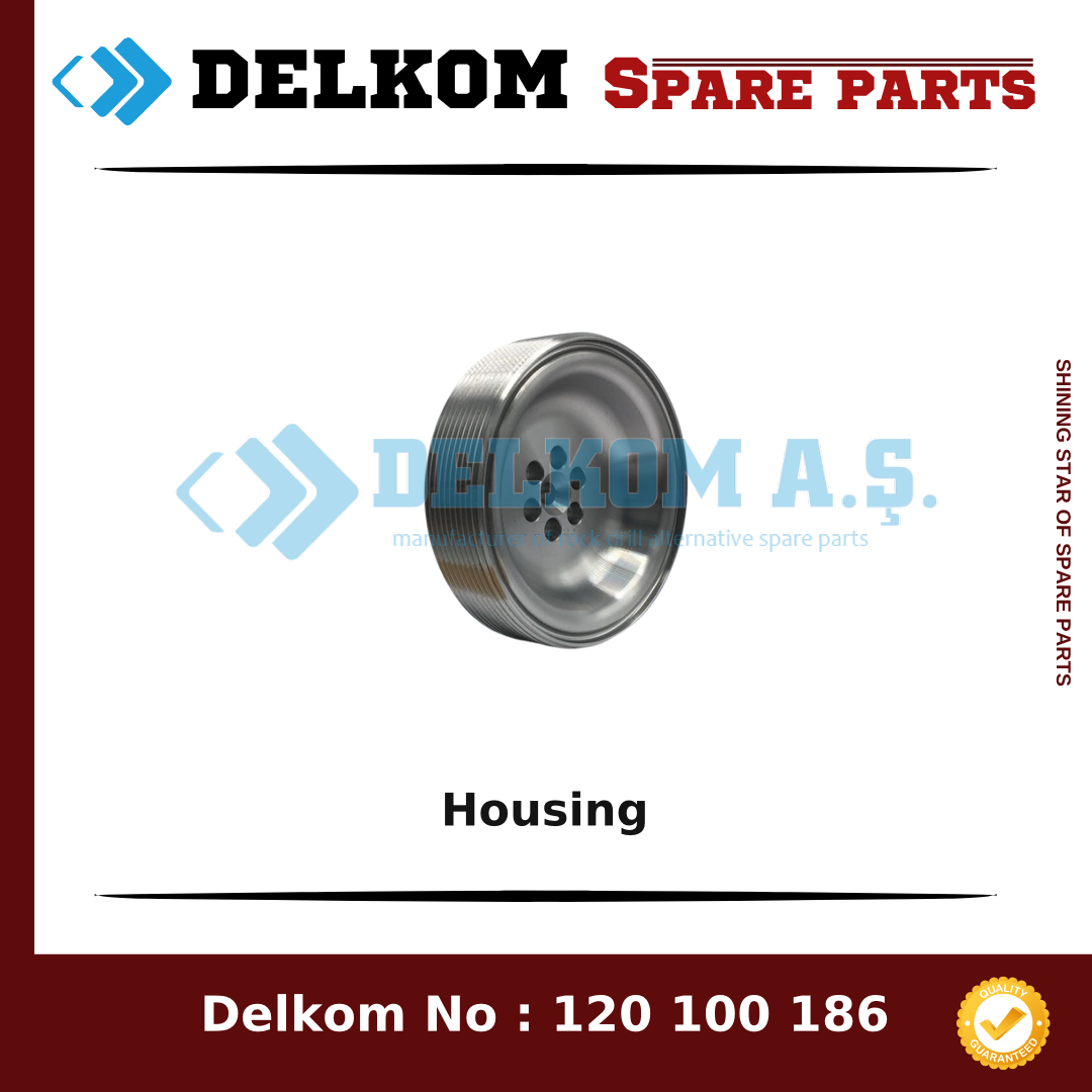 Atlas Copco Housing 120 100 186 - Drill Rig & Rock Drill Drifters Spare Parts Atlas Copco Housing spare part, OEM 120 100 186