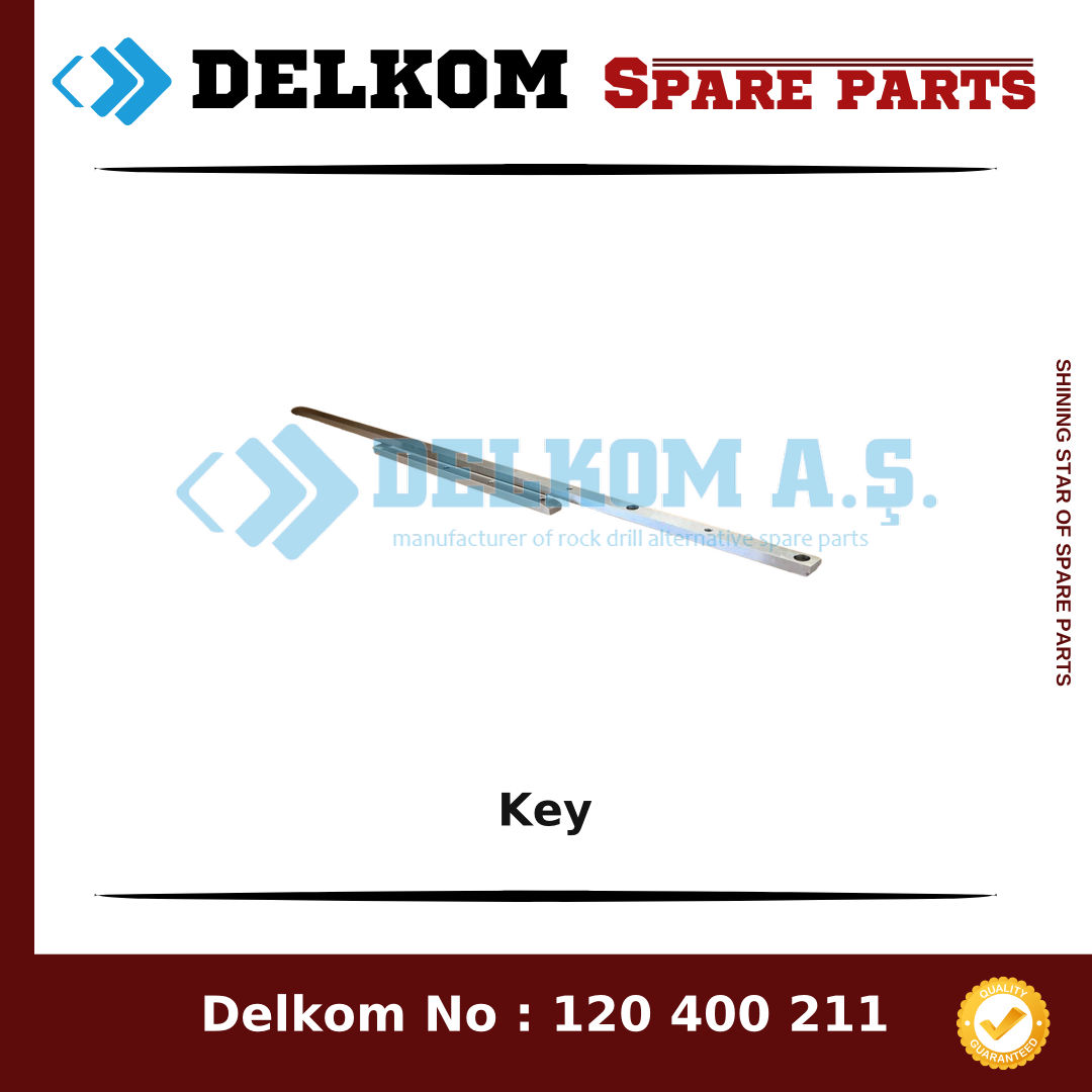 Atlas Copco Key 3125 4921 90 - Drill Rig & Rock Drill Drifters Spare Parts Atlas Copco Key spare part, OEM 3125 4921 90