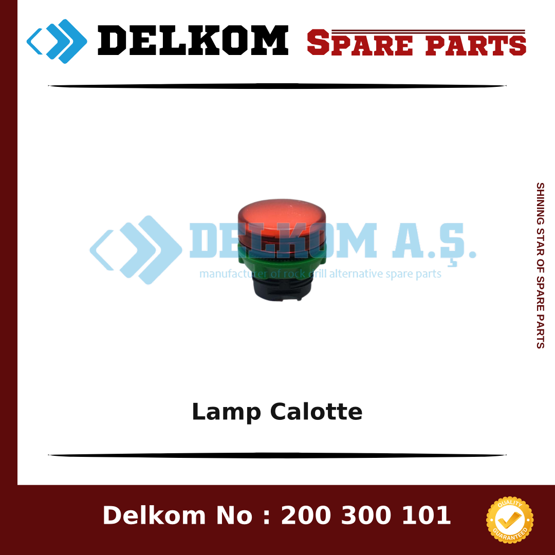 Atlas Copco Lamp Calotte 3217 0010 47 - Drill Rig & Rock Drill Drifters Spare Parts Atlas Copco Lamp Calotte spare part, OEM 3217 0010 47