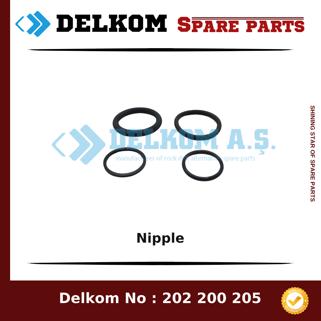 Atlas Copco Nipple 3217 9963 24 - Drill Rig & Rock Drill Drifters Spare Parts Atlas Copco Nipple spare part, OEM 3217 9963 24
