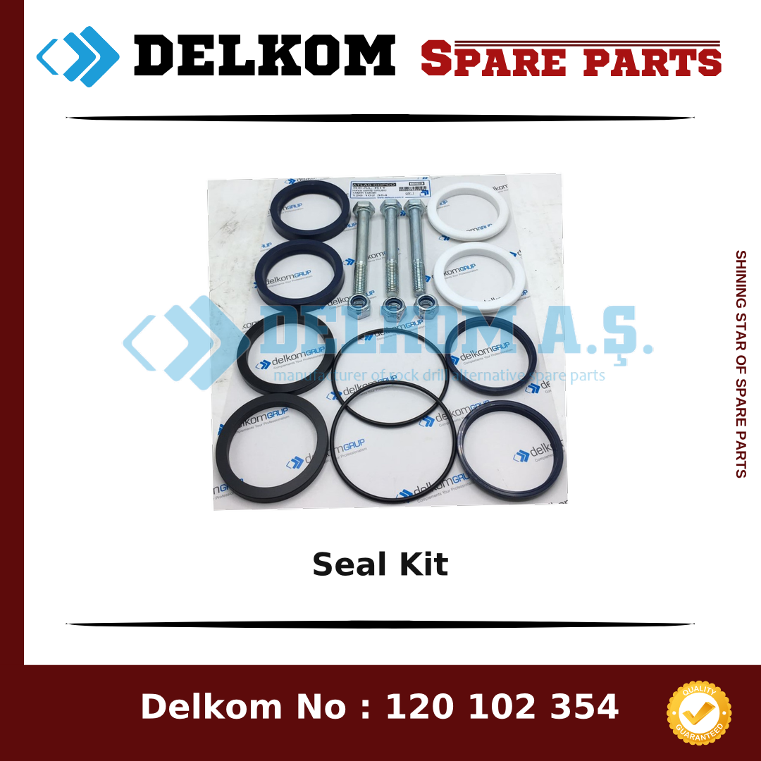 Atlas Copco Seal Kit 120 102 354 - Drill Rig & Rock Drill Drifters Spare Parts Atlas Copco Seal Kit spare part, OEM 120 102 354