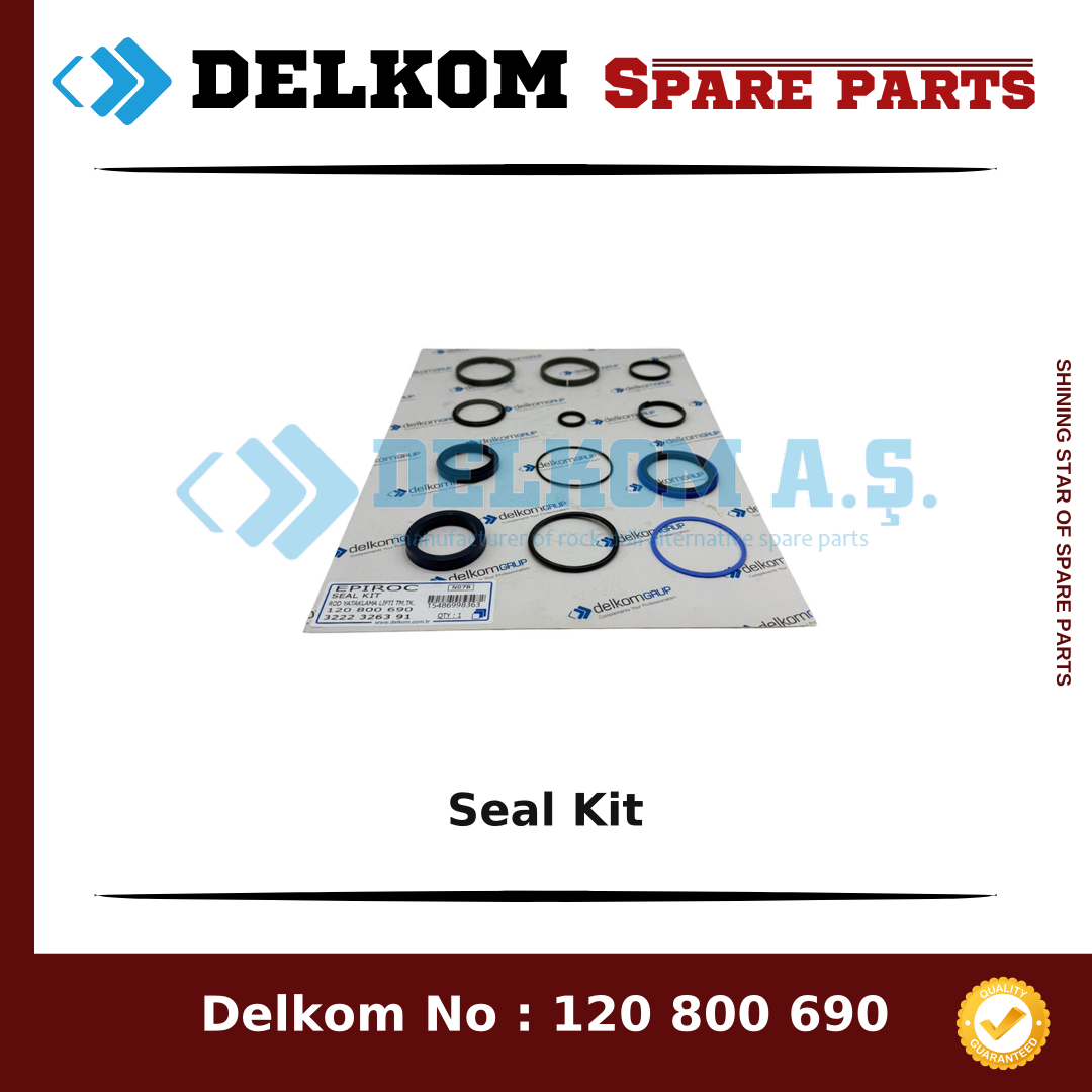 Atlas Copco Seal Kit 3222 3263 91 - Drill Rig & Rock Drill Drifters Spare Parts Atlas Copco Seal Kit spare part, OEM 3222 3263 91