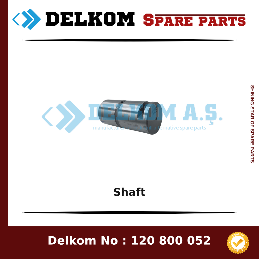 Atlas Copco Shaft 3128 0481 00 - Drill Rig & Rock Drill Drifters Spare Parts Atlas Copco Shaft spare part, OEM 3128 0481 00