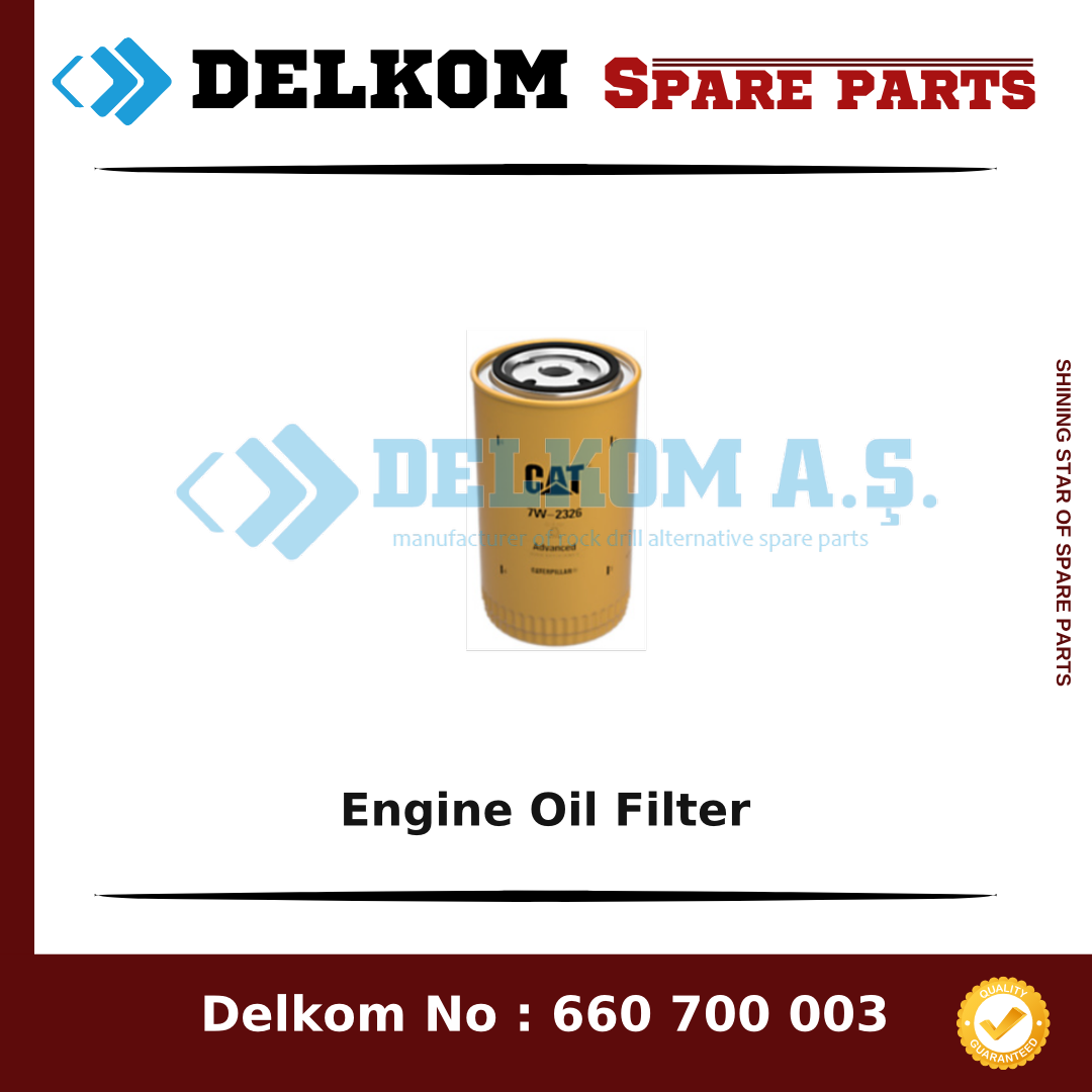 CAT Engine Oil Filter 7W-2326 - Drill Rig & Rock Drill Drifters Spare Parts CAT Engine Oil Filter spare part, OEM 7W-2326