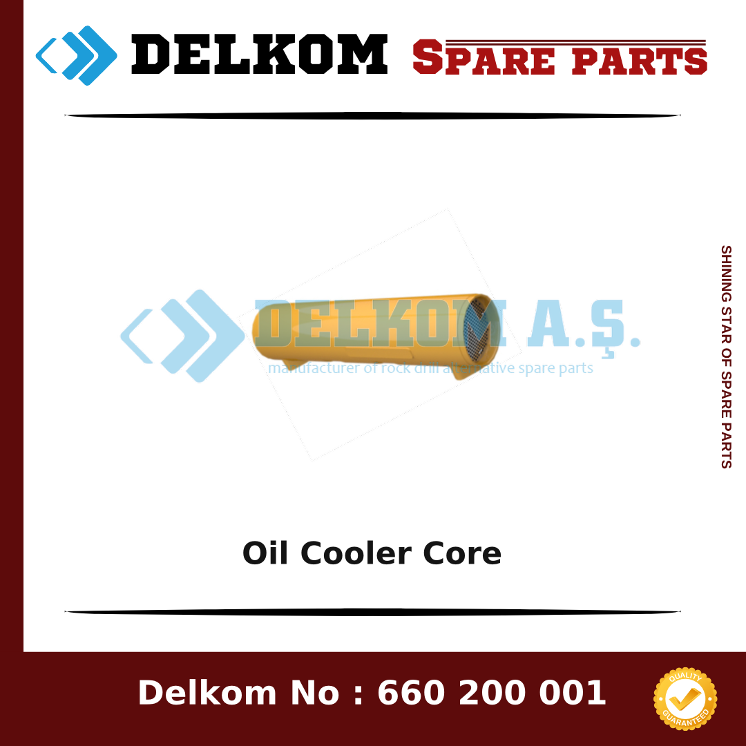 CAT Oil Cooler Core 7C-0145 - Drill Rig & Rock Drill Drifters Spare Parts CAT Oil Cooler Core spare part, OEM 7C-0145