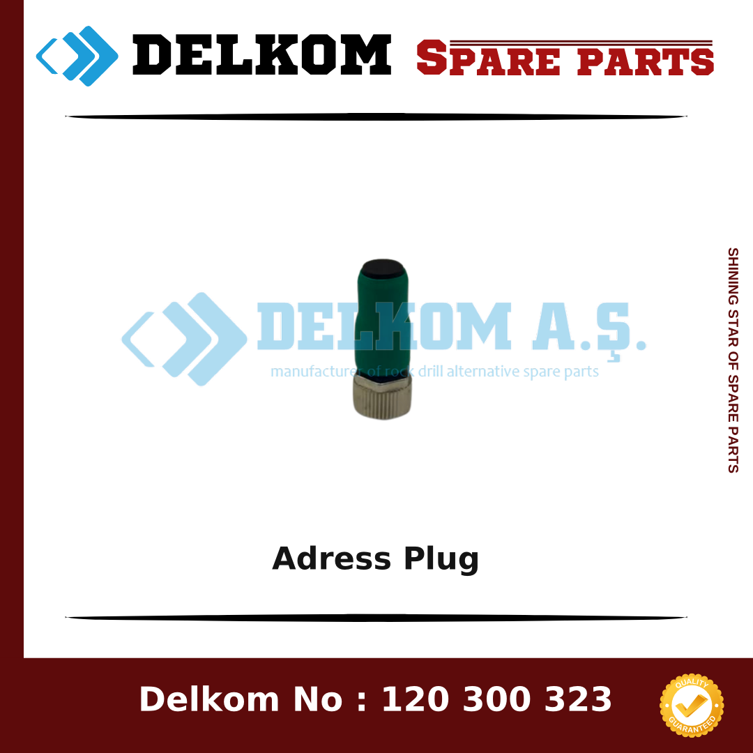 Epiroc Adress Plug 9106 2207 01 - Drill Rig & Rock Drill Drifters Spare Parts Epiroc Adress Plug spare part, OEM 9106 2207 01