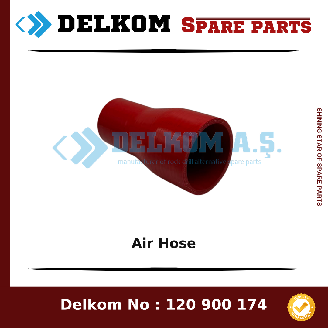 Epiroc Air Hose 3222 3347 00 - Drill Rig & Rock Drill Drifters Spare Parts Epiroc Air Hose spare part, OEM 3222 3347 00