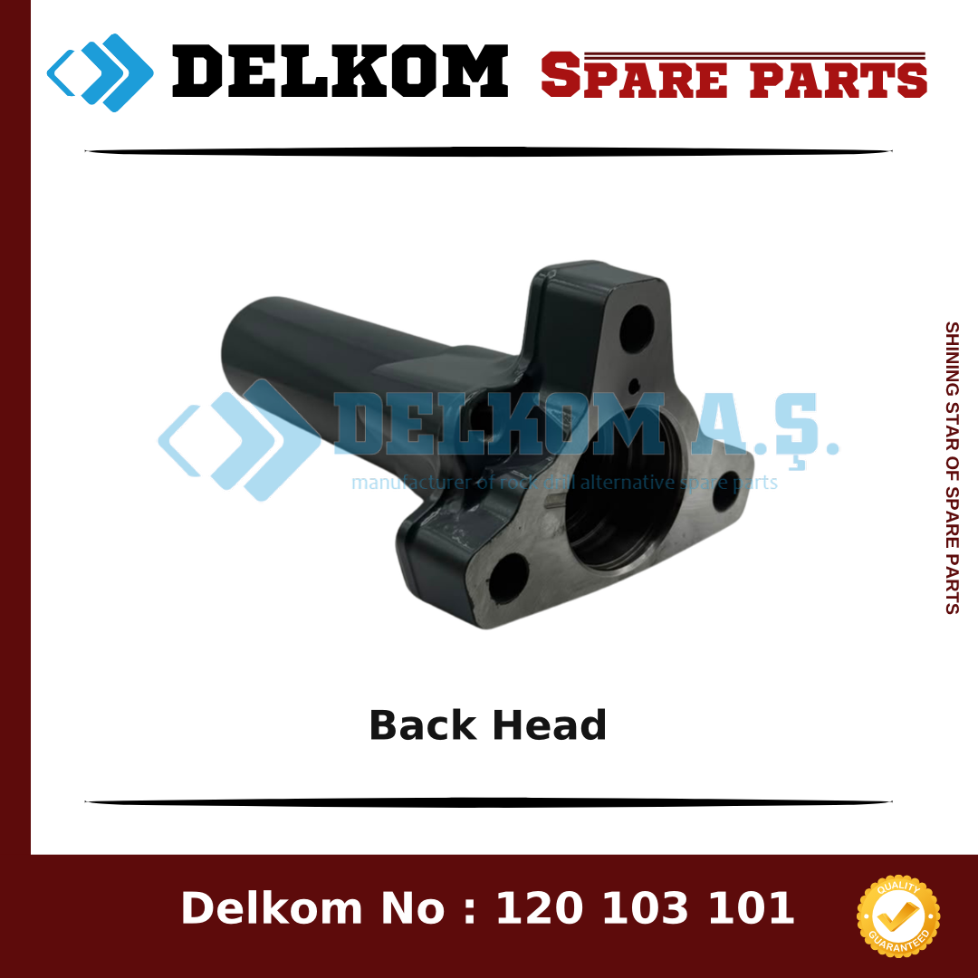 Epiroc Back Head 3115 6004 38 - Drill Rig & Rock Drill Drifters Spare Parts Epiroc Back Head spare part, OEM 3115 6004 38