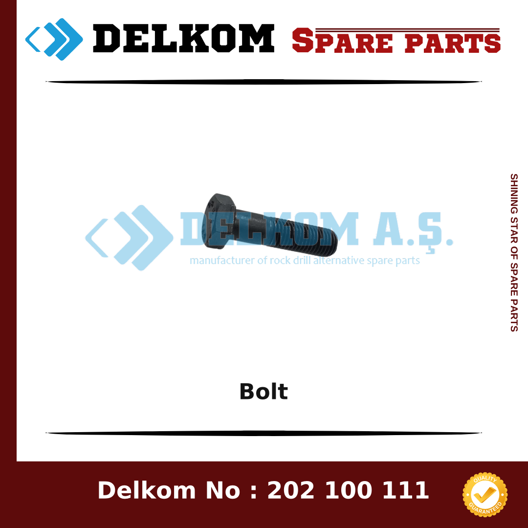 Epiroc Bolt 0147 1961 70 - Drill Rig & Rock Drill Drifters Spare Parts Epiroc Bolt spare part, OEM 0147 1961 70