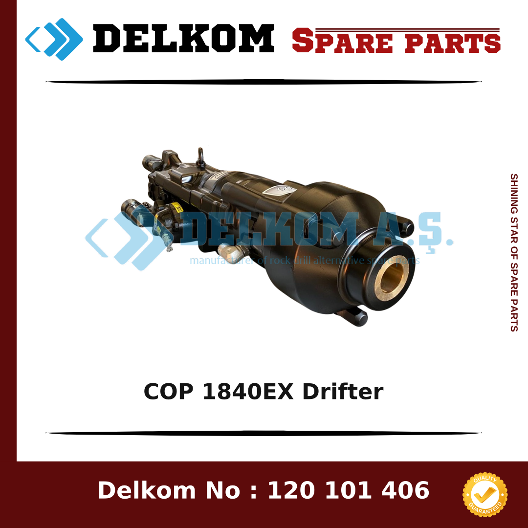Epiroc COP 1840EX Drifter 8311 1249 70 - Drill Rig & Rock Drill Drifters Spare Parts Epiroc COP 1840EX Drifter spare part, OEM 8311 1249 70
