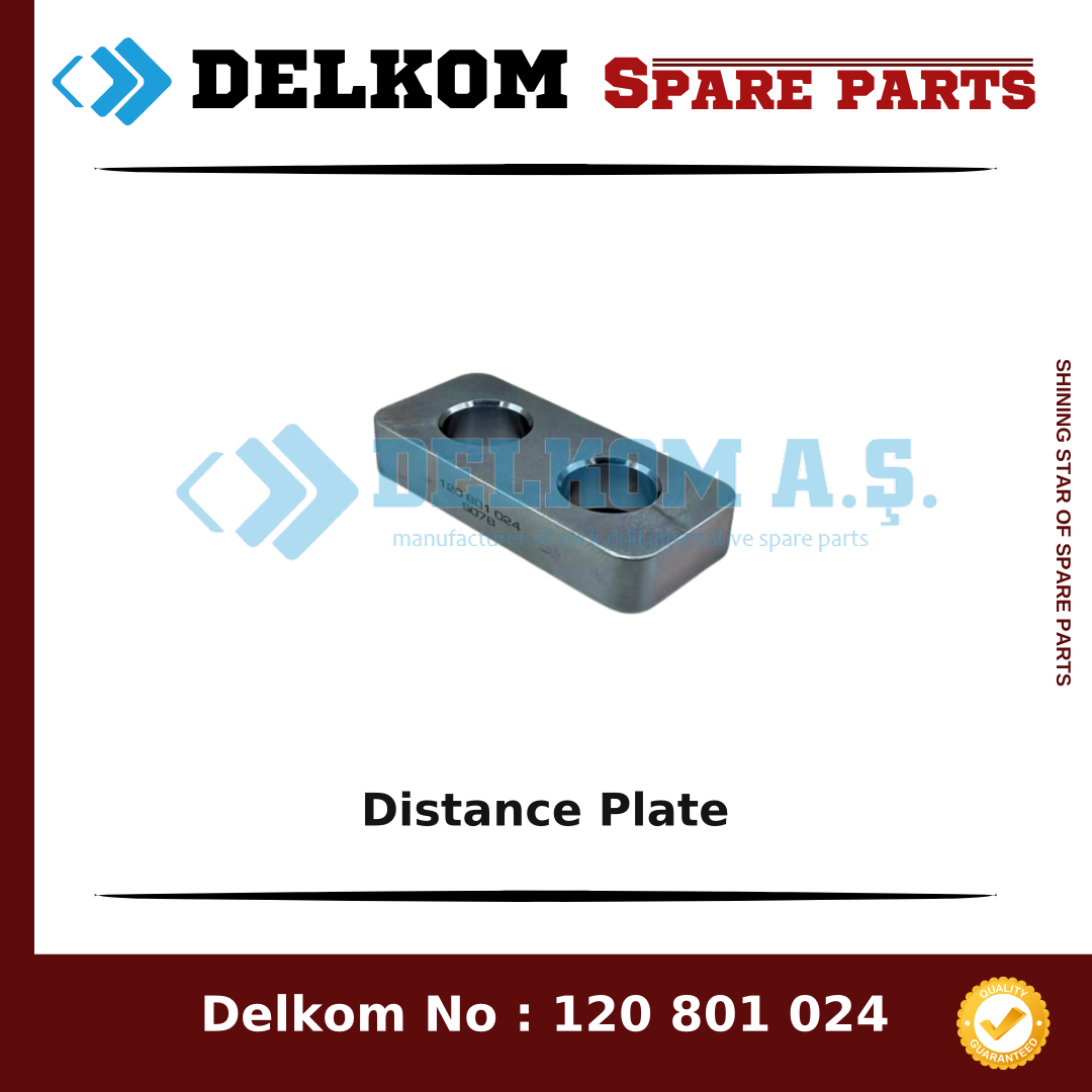 Epiroc Distance Plate 3128 0007 80 - Drill Rig & Rock Drill Drifters Spare Parts Epiroc Distance Plate spare part, OEM 3128 0007 80
