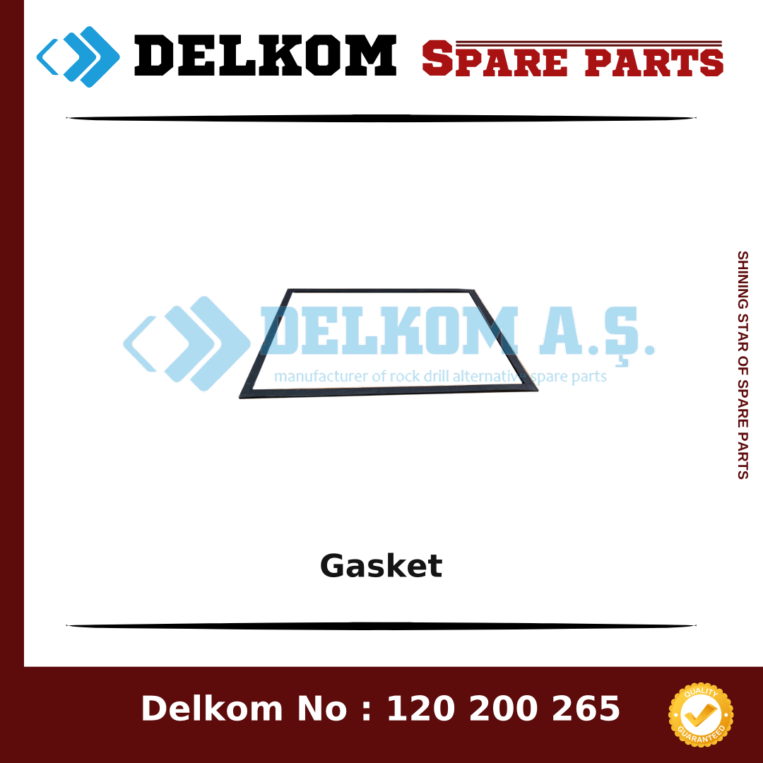 Epiroc Gasket 3222 3237 38 - Drill Rig & Rock Drill Drifters Spare Parts Epiroc Gasket spare part, OEM 3222 3237 38