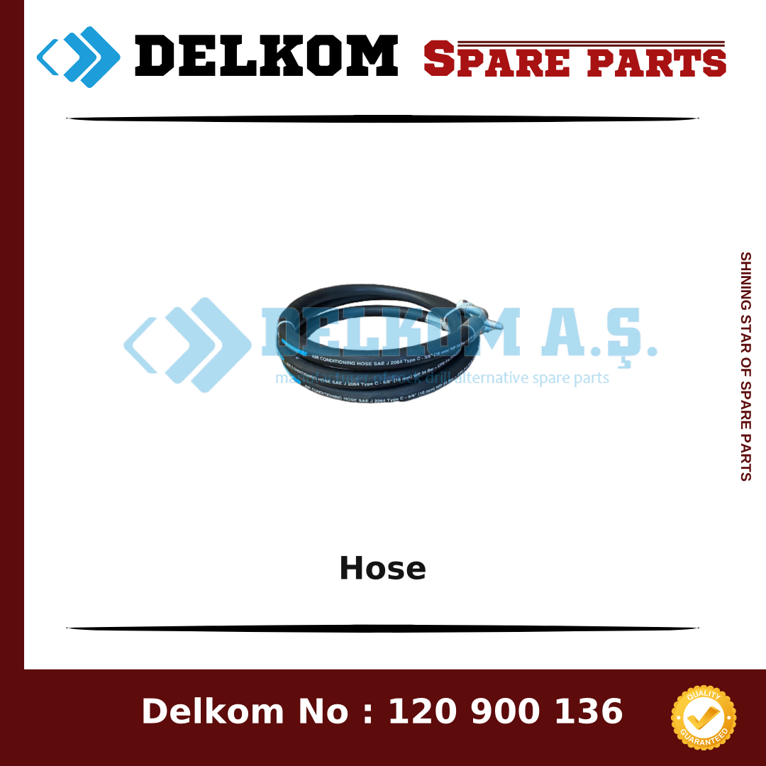 Epiroc Hose 3222 3294 97 - Drill Rig & Rock Drill Drifters Spare Parts Epiroc Hose spare part, OEM 3222 3294 97