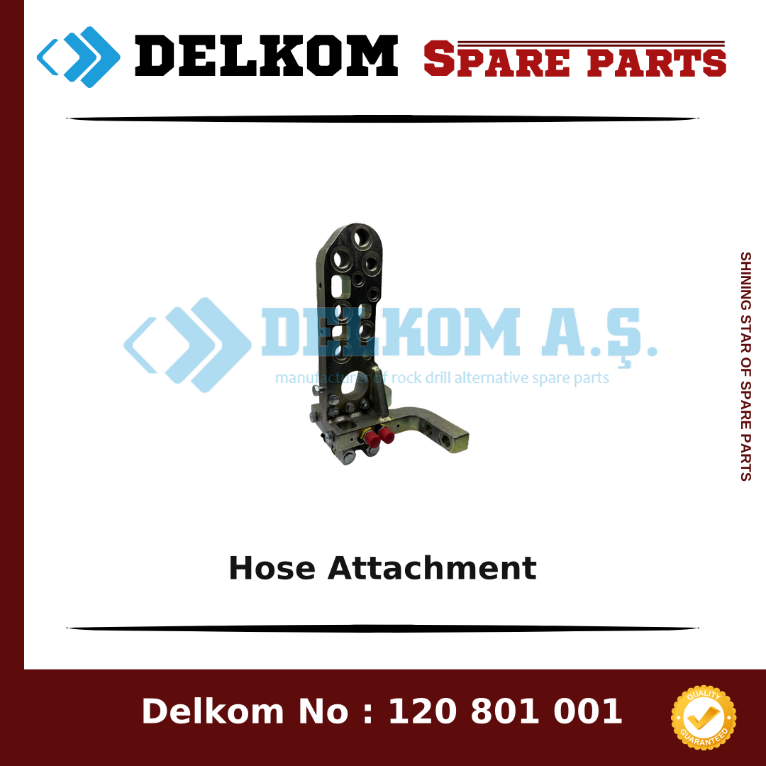 Epiroc Hose Attachment 3128 0007 81 - Drill Rig & Rock Drill Drifters Spare Parts Epiroc Hose Attachment spare part, OEM 3128 0007 81