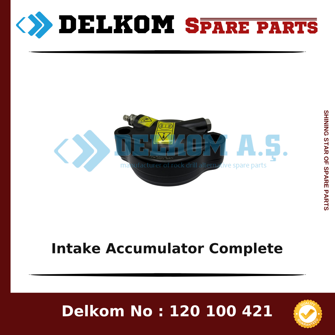 Epiroc Intake Accumulator Complete 3115 2696 80 - Drill Rig & Rock Drill Drifters Spare Parts Epiroc Intake Accumulator Complete spare part, OEM 3115 2696 80