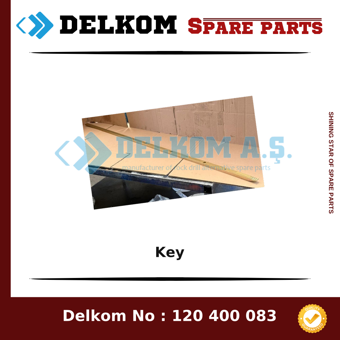 Epiroc Key 3128 3125 77 - Drill Rig & Rock Drill Drifters Spare Parts Epiroc Key spare part, OEM 3128 3125 77