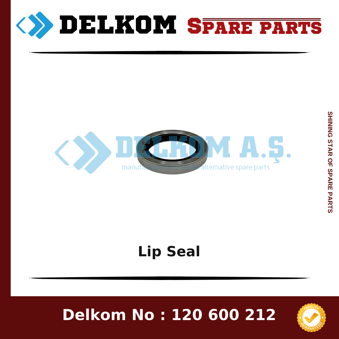 Epiroc Lip Seal 1616 5625 80 - Drill Rig & Rock Drill Drifters Spare Parts Epiroc Lip Seal spare part, OEM 1616 5625 80