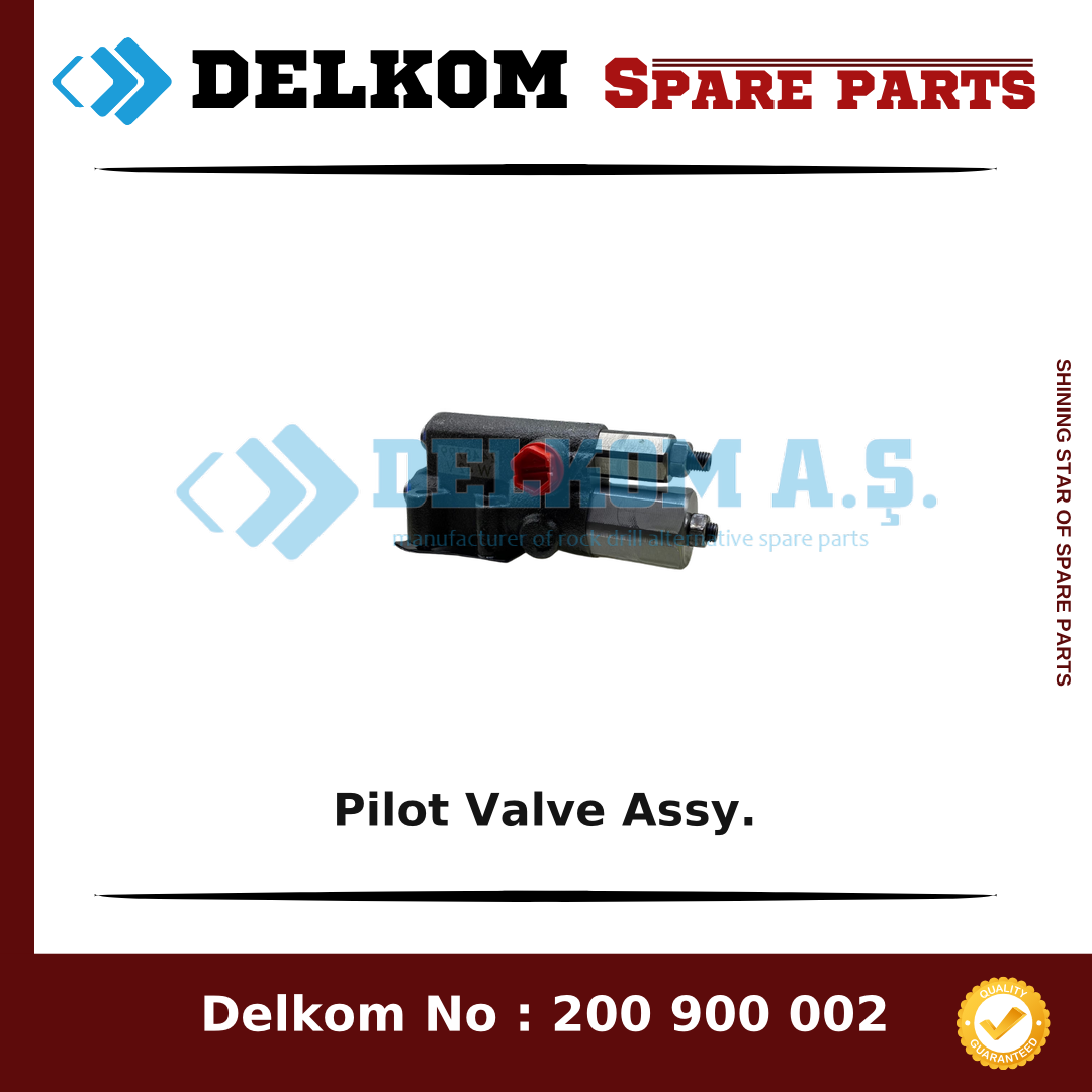 Epiroc Pilot Valve Assy. 3217 9203 02 - Drill Rig & Rock Drill Drifters Spare Parts Epiroc Pilot Valve Assy. spare part, OEM 3217 9203 02