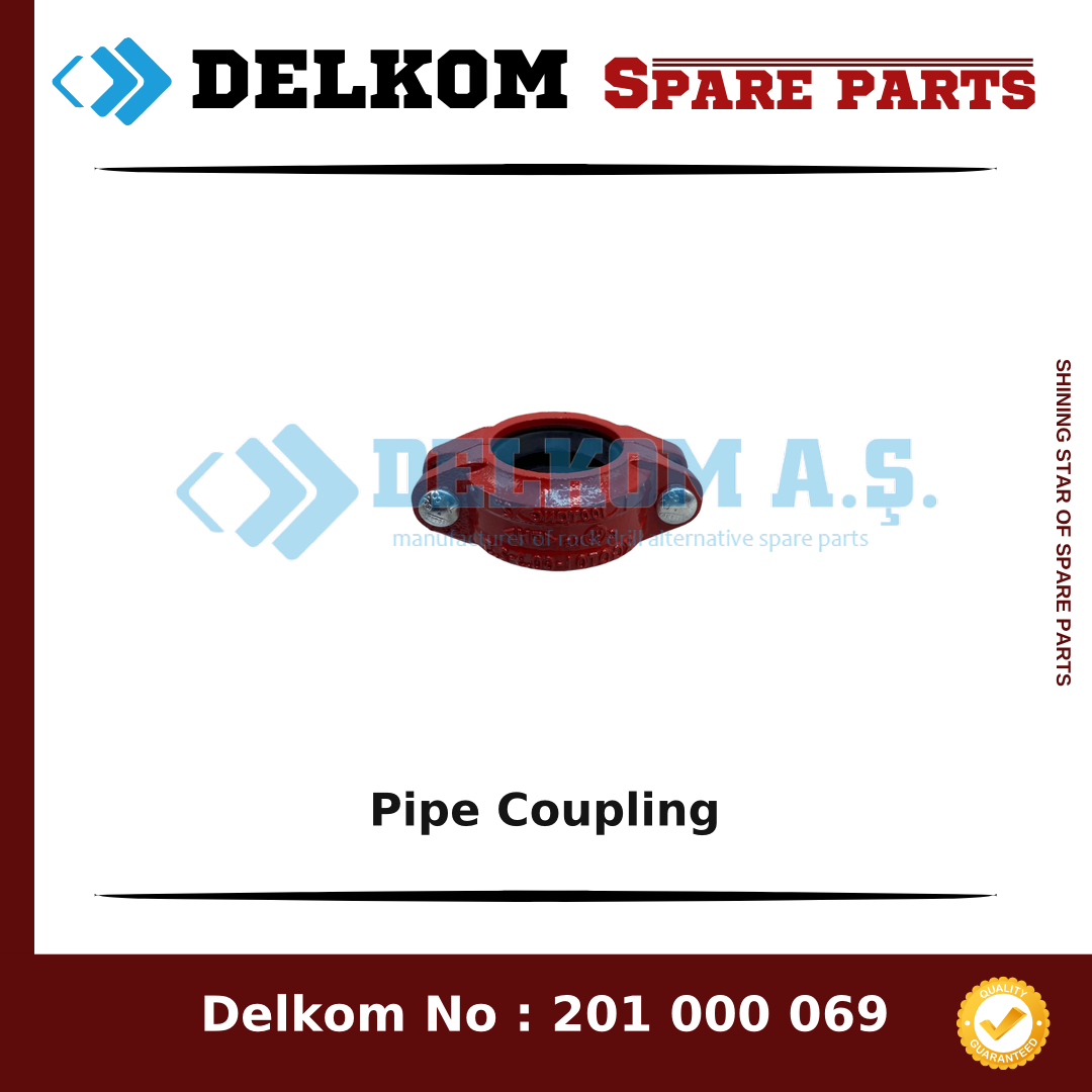 Epiroc Pipe Coupling 0634 1000 59 - Drill Rig & Rock Drill Drifters Spare Parts Epiroc Pipe Coupling spare part, OEM 0634 1000 59