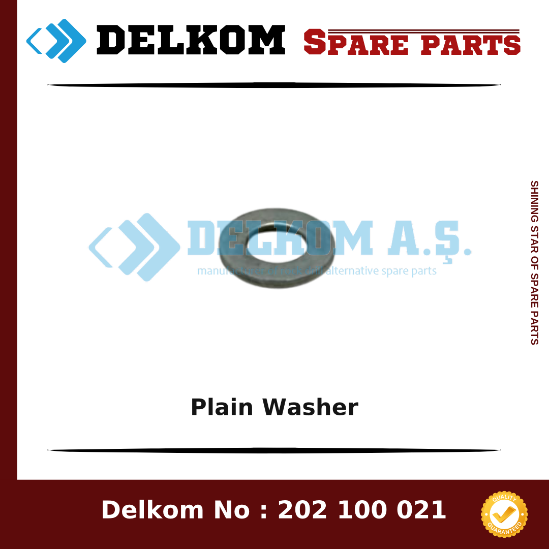 Epiroc Plain Washer 0301 2344 00 - Drill Rig & Rock Drill Drifters Spare Parts Epiroc Plain Washer spare part, OEM 0301 2344 00