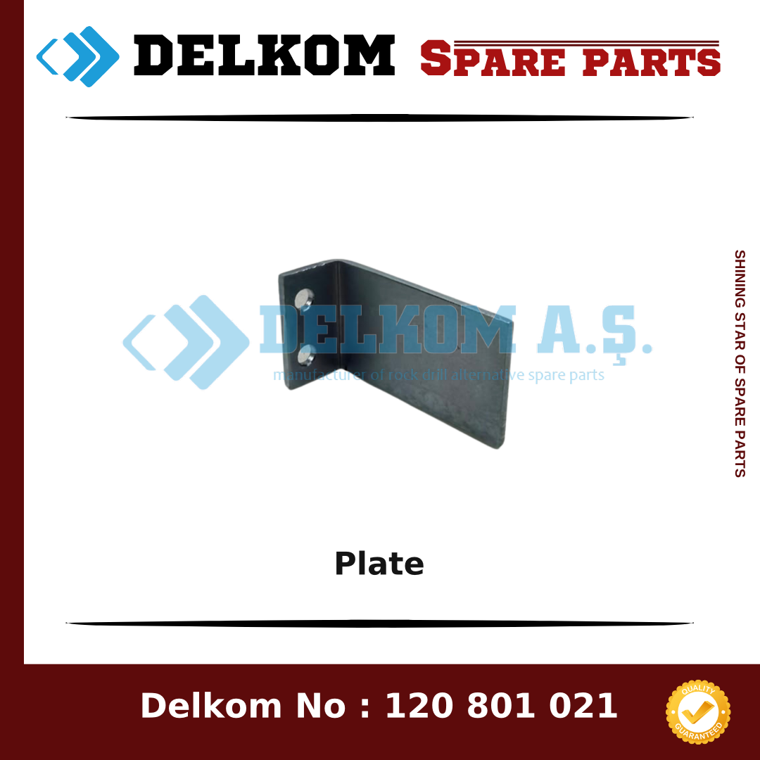Epiroc Plate 3128 3008 53 - Drill Rig & Rock Drill Drifters Spare Parts Epiroc Plate spare part, OEM 3128 3008 53
