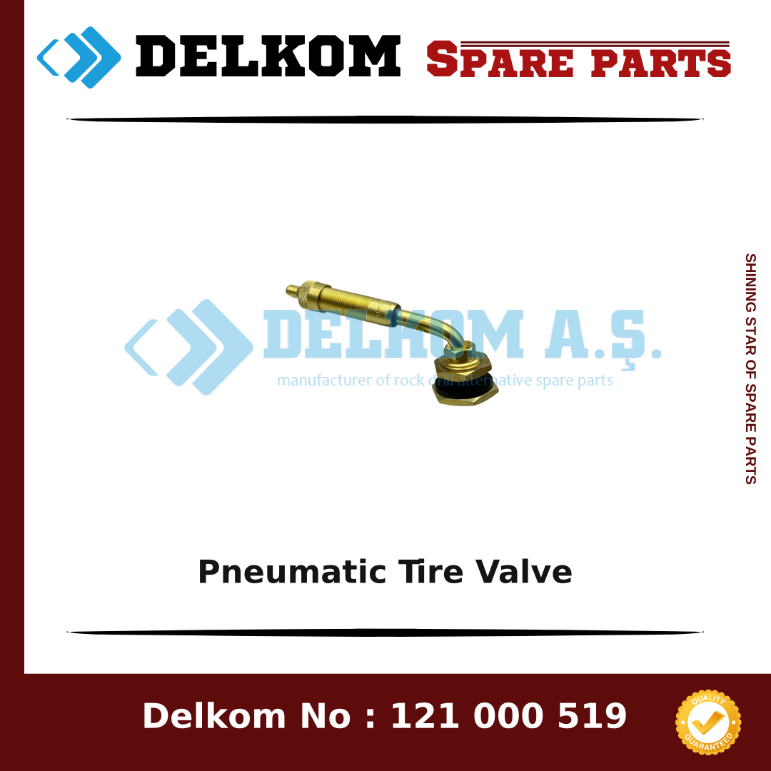 Epiroc Pneumatic Tire Valve 5535 6275 00 - Drill Rig & Rock Drill Drifters Spare Parts Epiroc Pneumatic Tire Valve spare part, OEM 5535 6275 00