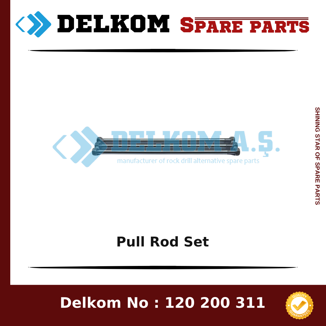 Epiroc Pull Rod Set 3217 9834 01 - Drill Rig & Rock Drill Drifters Spare Parts Epiroc Pull Rod Set spare part, OEM 3217 9834 01