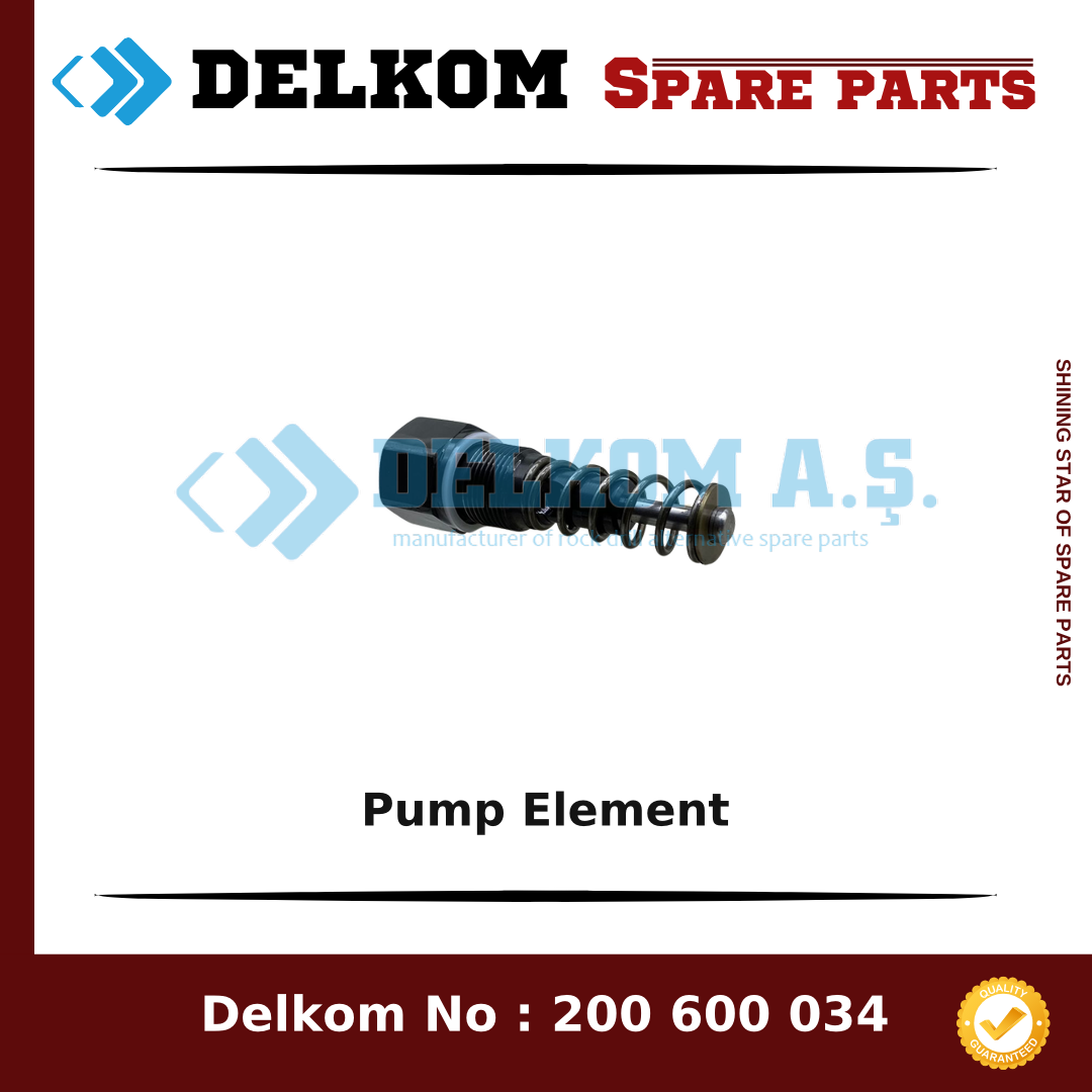 Epiroc Pump Element 3222 3383 16 - Drill Rig & Rock Drill Drifters Spare Parts Epiroc Pump Element spare part, OEM 3222 3383 16