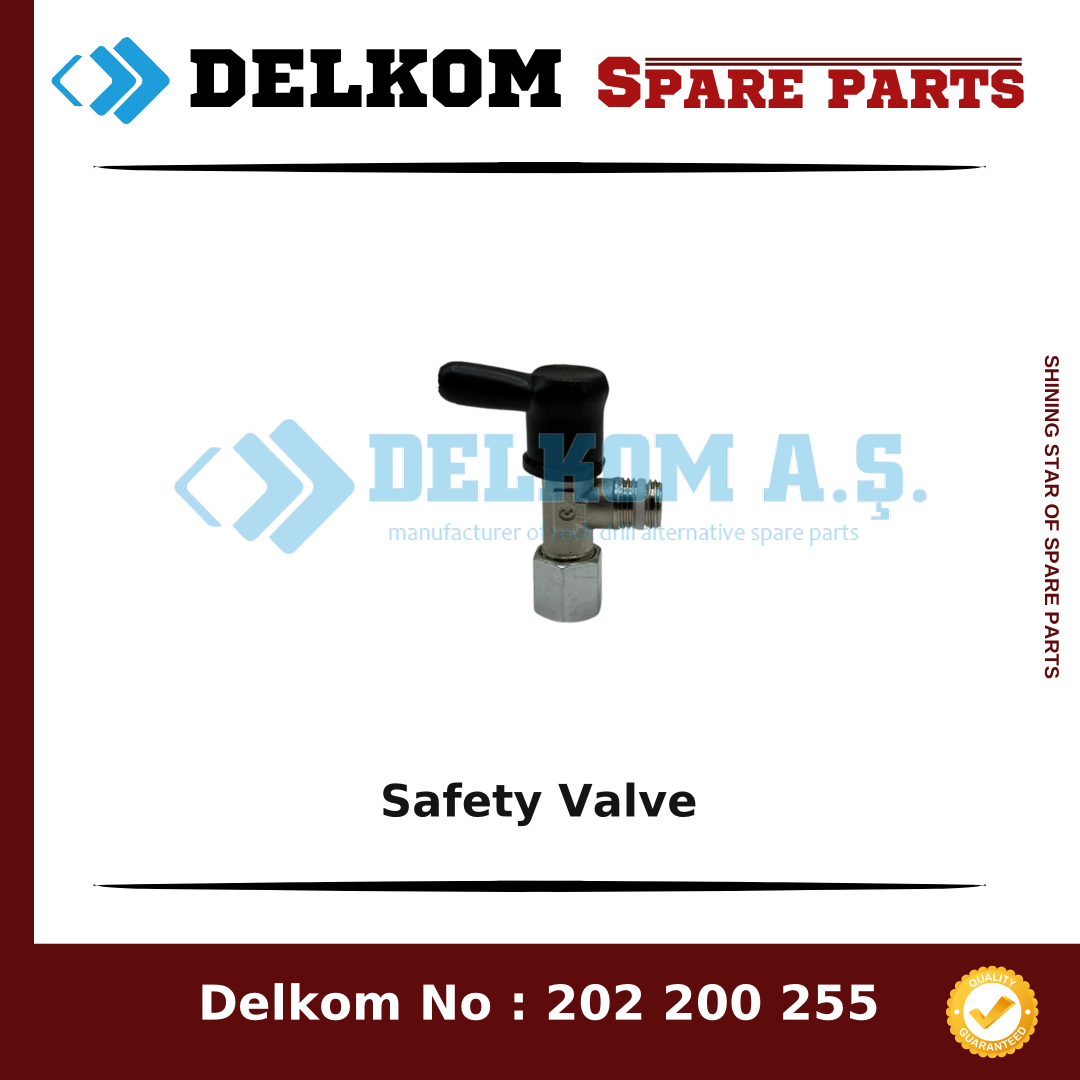 Epiroc Safety Valve 3128 2538 02 - Drill Rig & Rock Drill Drifters Spare Parts Epiroc Safety Valve spare part, OEM 3128 2538 02