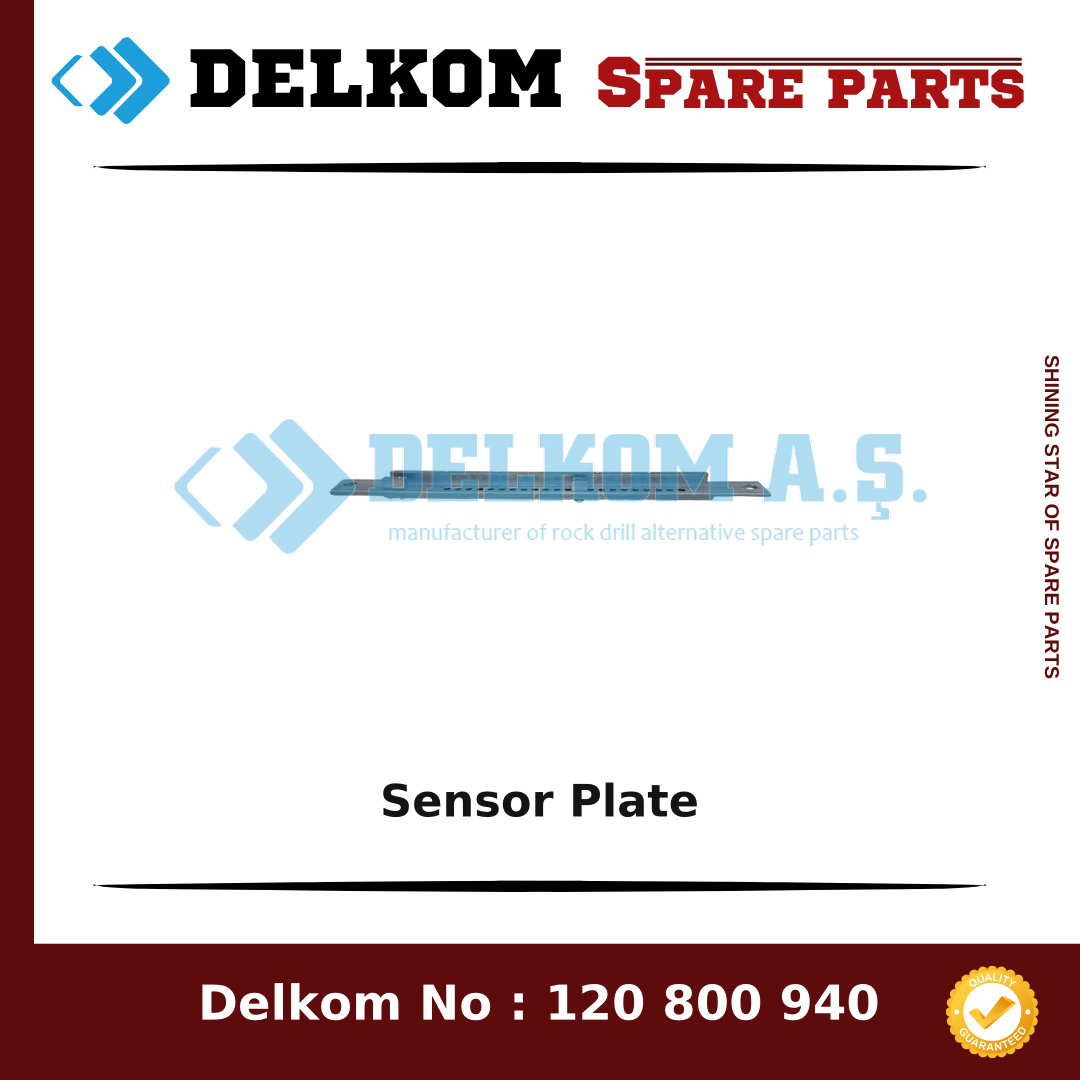 Epiroc Sensor Plate 3222 3140 31 - Drill Rig & Rock Drill Drifters Spare Parts Epiroc Sensor Plate spare part, OEM 3222 3140 31
