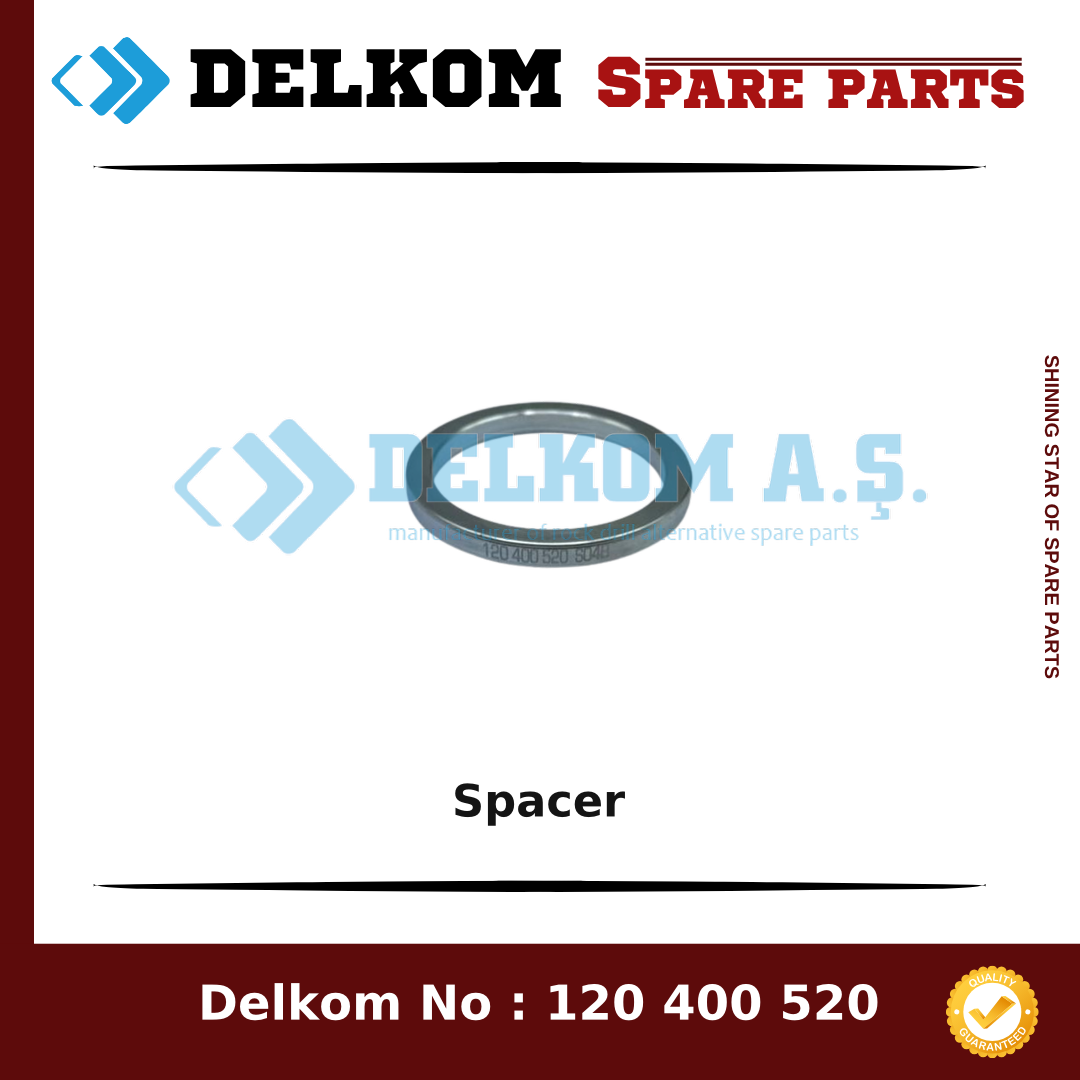 Epiroc Spacer 3222 3254 44 - Drill Rig & Rock Drill Drifters Spare Parts Epiroc Spacer spare part, OEM 3222 3254 44