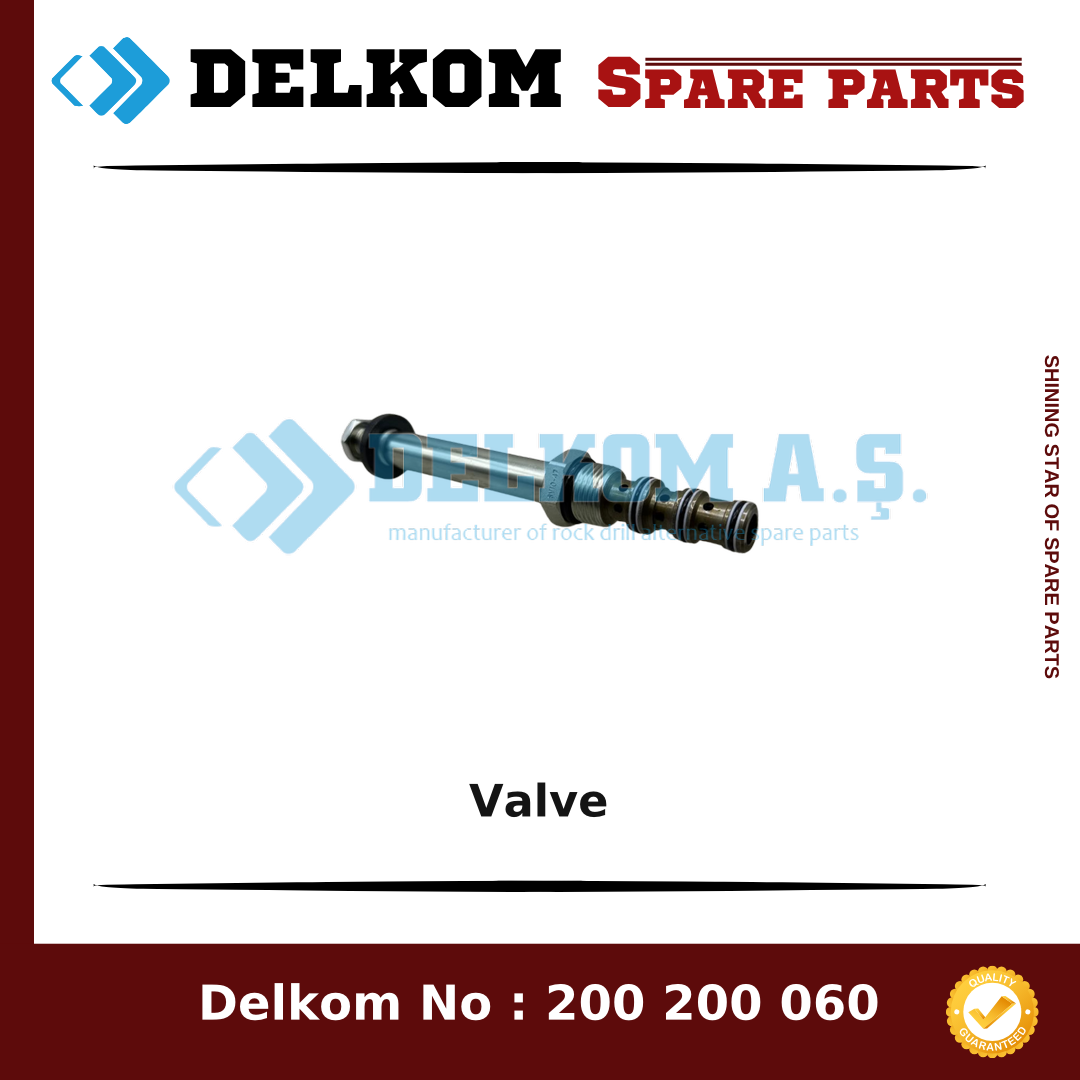 Epiroc Valve 3216 0001 29 - Drill Rig & Rock Drill Drifters Spare Parts Epiroc Valve spare part, OEM 3216 0001 29