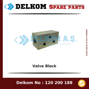 Epiroc Valve Block spare part, OEM 3125 0950 00