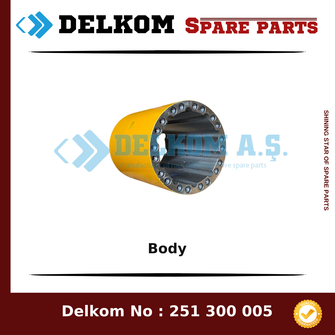 Foremost Body 309549 - Drill Rig & Rock Drill Drifters Spare Parts Foremost Body spare part, OEM 309549