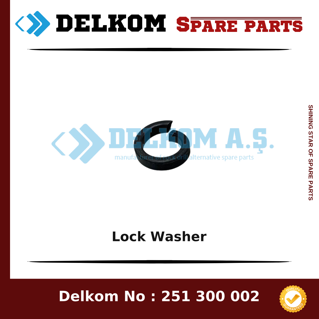 Foremost Lock Washer 9678-00-0280 - Drill Rig & Rock Drill Drifters Spare Parts Foremost Lock Washer spare part, OEM 9678-00-0280