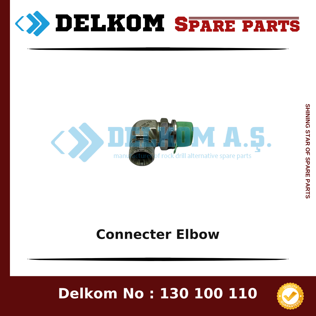 Furukawa Connecter Elbow HD170-02015 - Drill Rig & Rock Drill Drifters Spare Parts Furukawa Connecter Elbow spare part, OEM HD170-02015