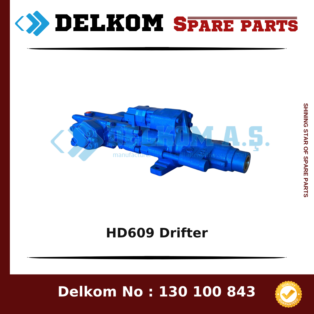Furukawa HD609 Drifter HD609-90001 - Drill Rig & Rock Drill Drifters Spare Parts Furukawa HD609 Drifter spare part, OEM HD609-90001
