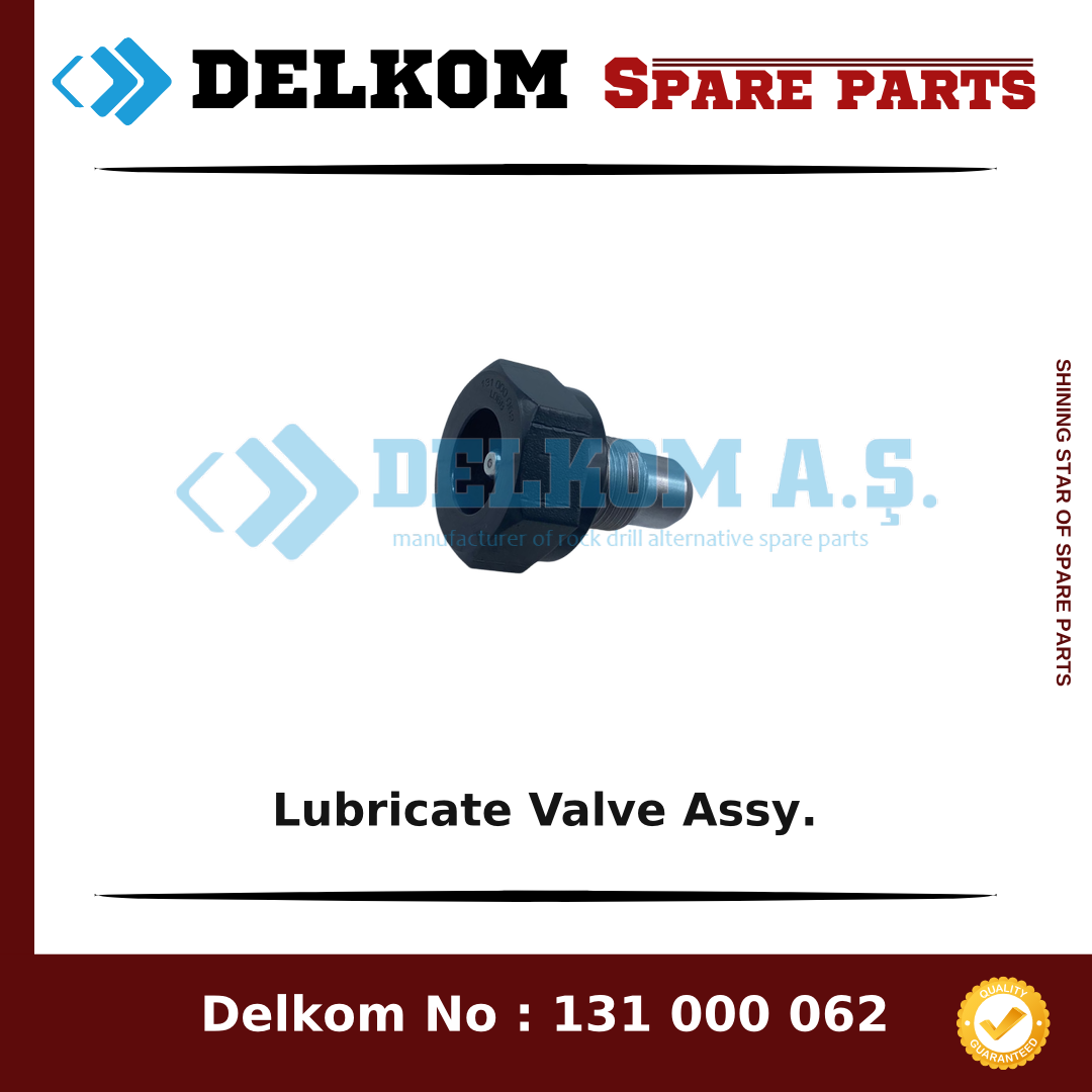 Furukawa Lubricate Valve Assy. 040012-031220 - Drill Rig & Rock Drill Drifters Spare Parts Furukawa Lubricate Valve Assy. spare part, OEM 040012-031220