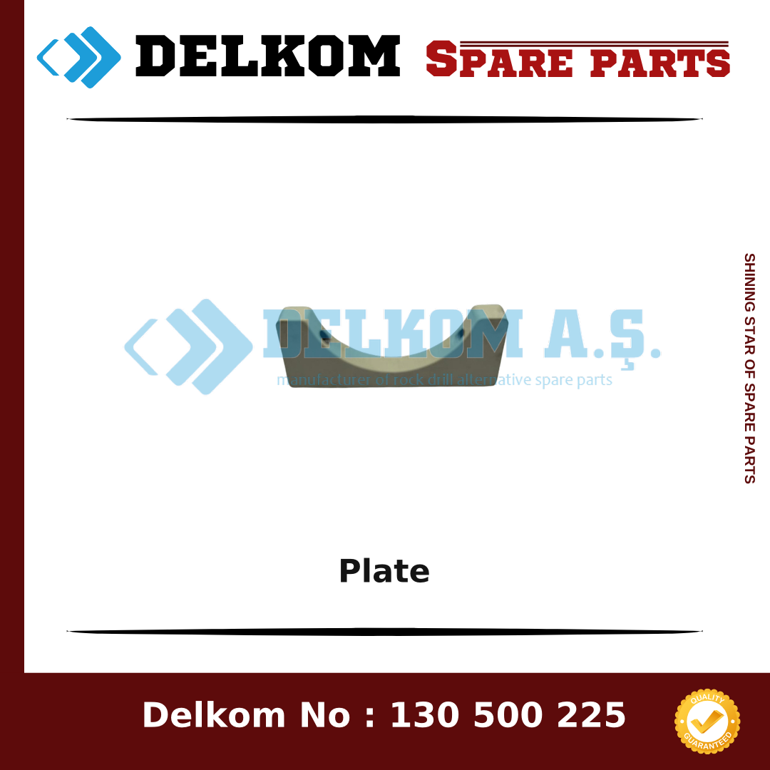 Furukawa Plate 080204-04020 - Drill Rig & Rock Drill Drifters Spare Parts Furukawa Plate spare part, OEM 080204-04020