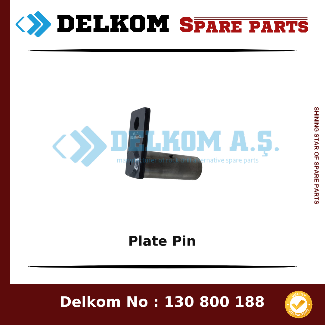 Furukawa Plate Pin 080102-05005 - Drill Rig & Rock Drill Drifters Spare Parts Furukawa Plate Pin spare part, OEM 080102-05005