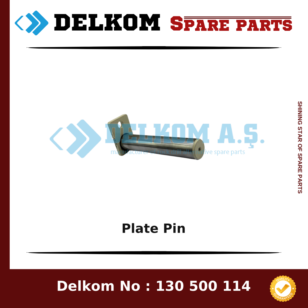 Furukawa Plate Pin 082404-01010 - Drill Rig & Rock Drill Drifters Spare Parts Furukawa Plate Pin spare part, OEM 082404-01010