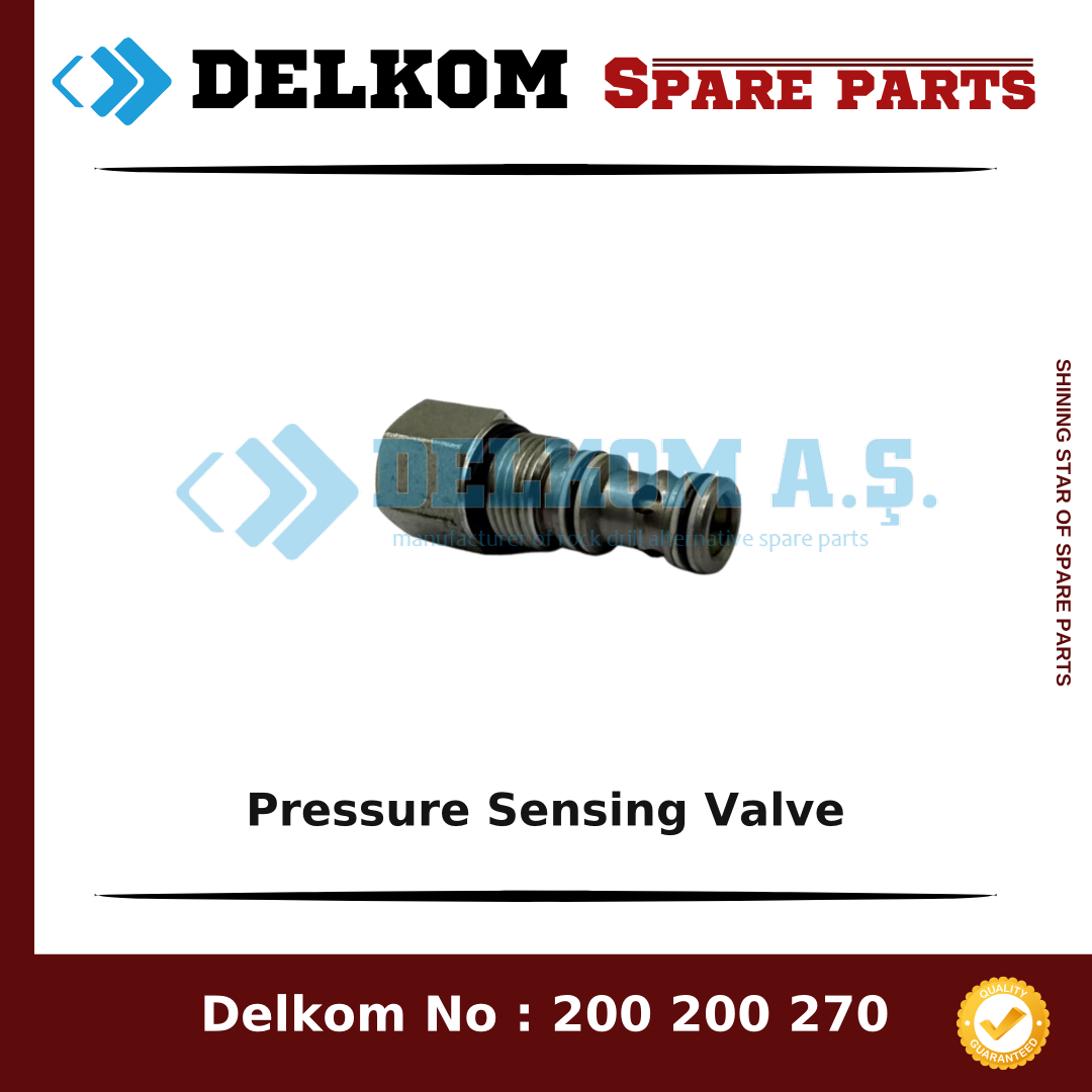 Furukawa Pressure Sensing Valve 930003-01019 - Drill Rig & Rock Drill Drifters Spare Parts Furukawa Pressure Sensing Valve spare part, OEM 930003-01019
