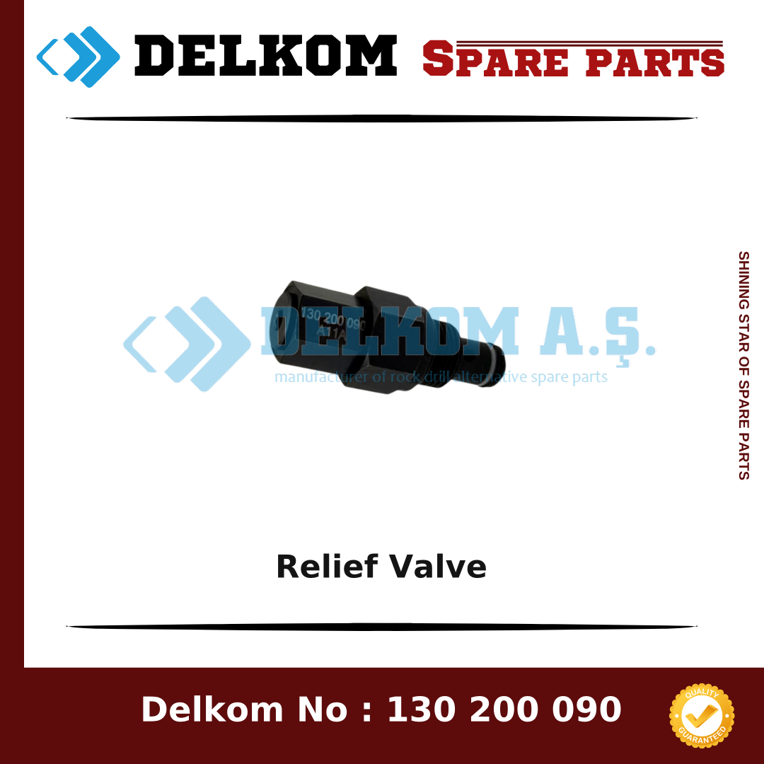 Furukawa Relief Valve 040300-350020 - Drill Rig & Rock Drill Drifters Spare Parts Furukawa Relief Valve spare part, OEM 040300-350020
